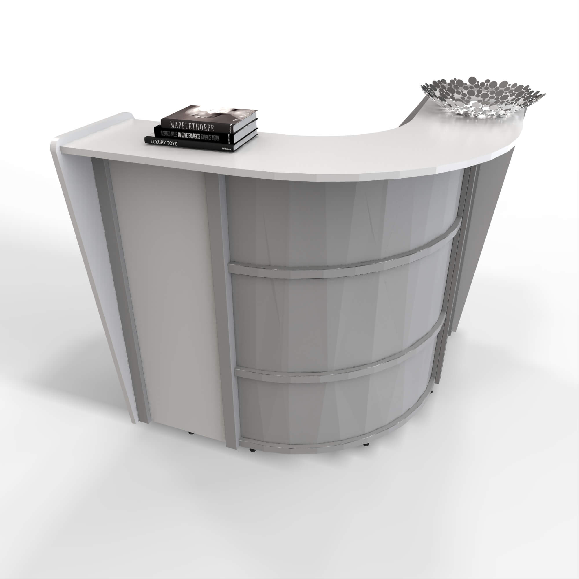 Single person reception desk CUB ZUS293 NIL 1 Single person reception desk CUB ZUS293 NIL 1