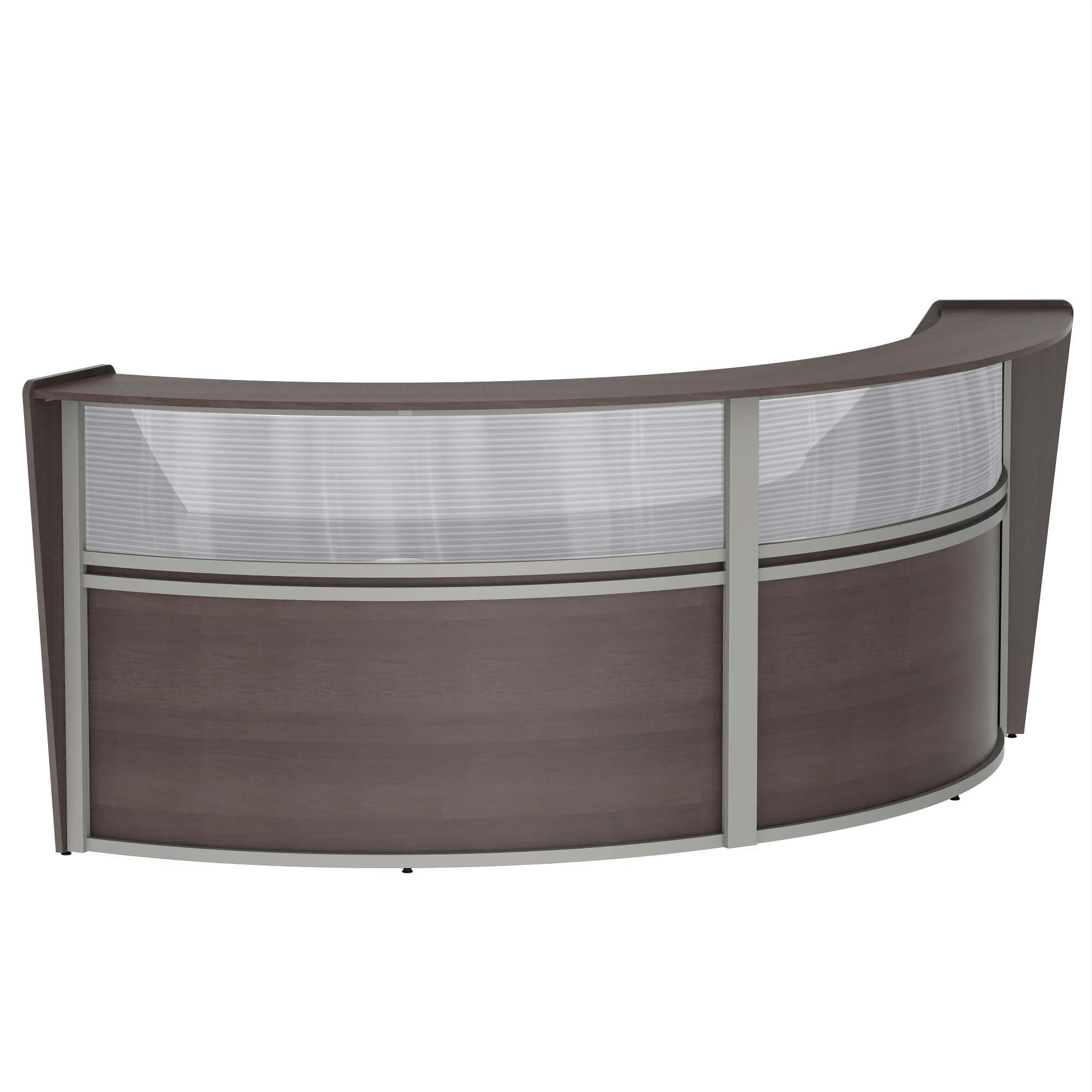 Single person reception desk CUB ZUT316 NIL Single person reception desk CUB ZUT316 NIL