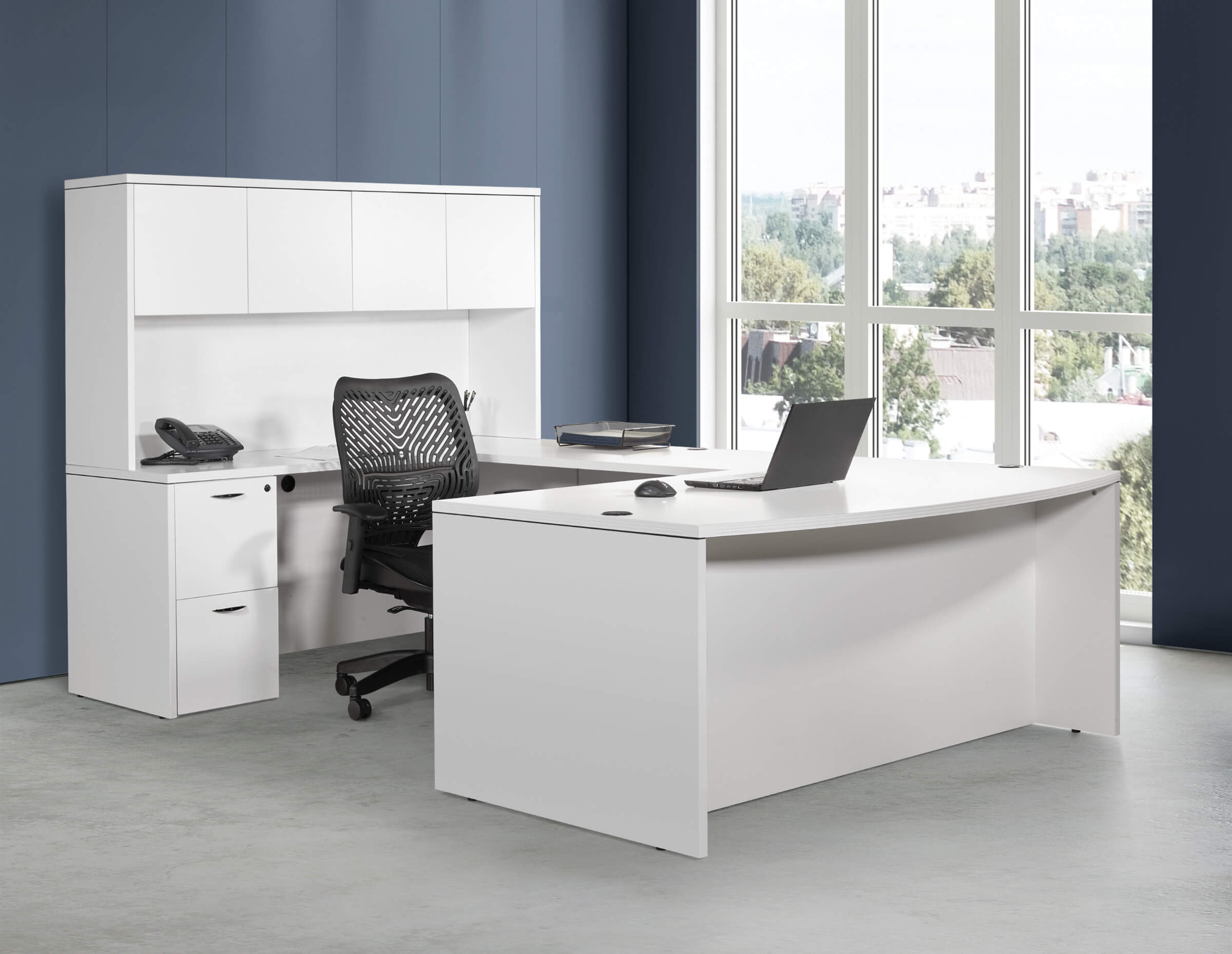 U shaped desk u shaped desk with hutch modern u shaped office desk white view 1 U shaped desk u shaped desk with hutch modern u shaped office desk white view 1
