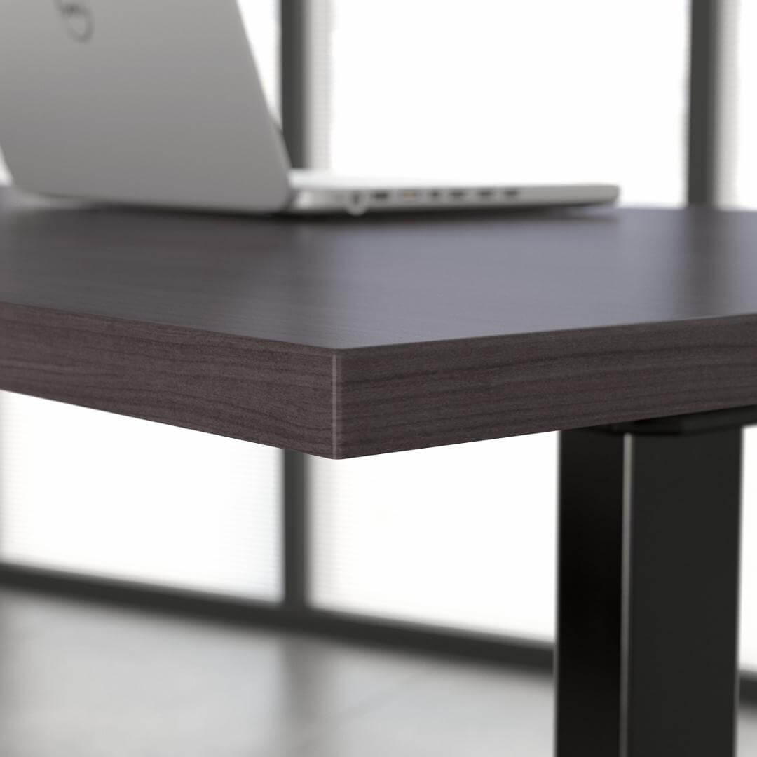 Sit and stand computer desk 72w x 30d edges Sit and stand computer desk 72w x 30d edges