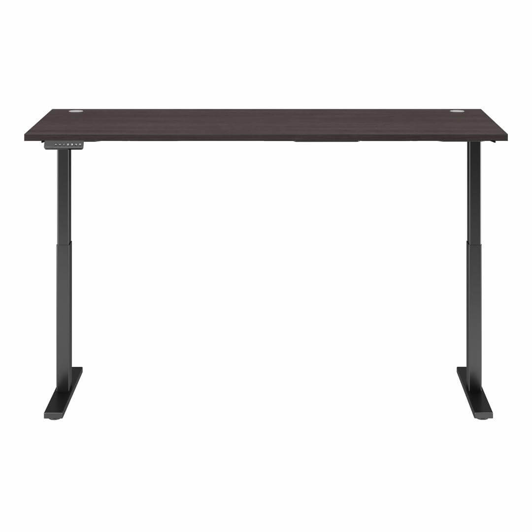 Sit and stand computer desk 72w x 30d front Sit and stand computer desk 72w x 30d front