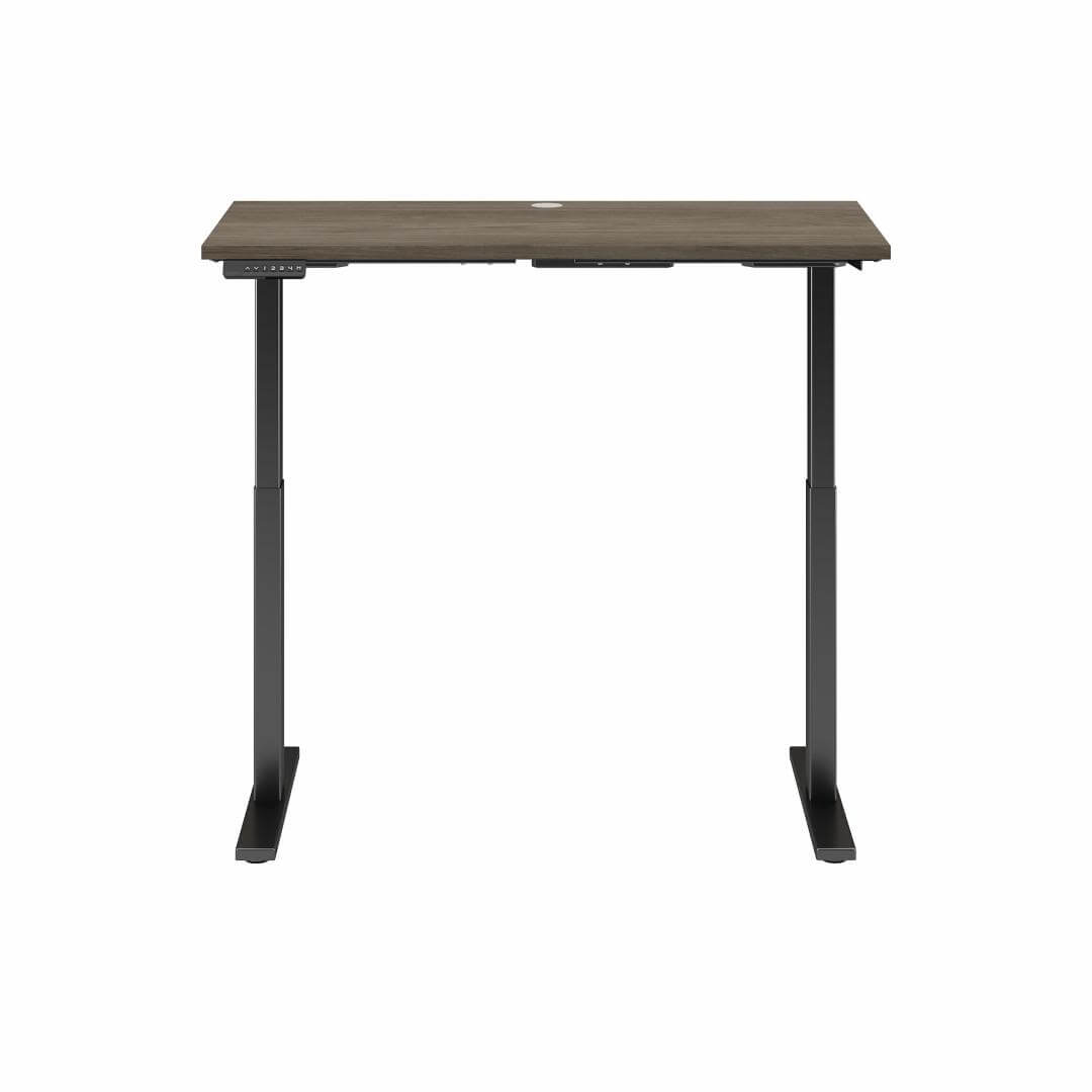 Sit and stand computer desks 48w x 24d front Sit and stand computer desks 48w x 24d front