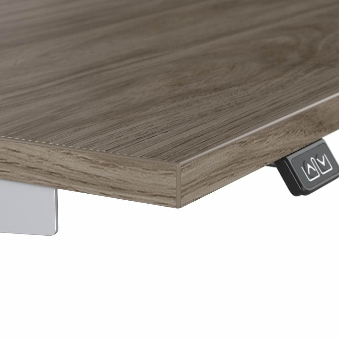 Sit stand desk adjustable 48w x 24d edges Sit stand desk adjustable 48w x 24d edges
