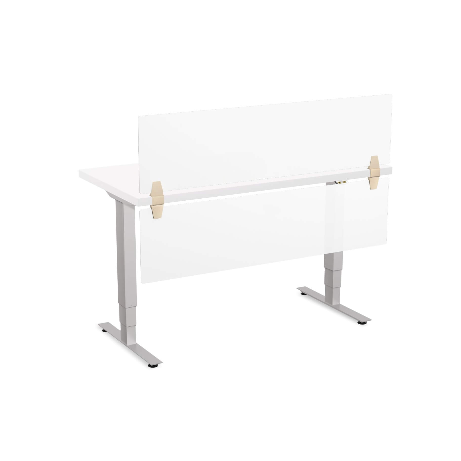 Sit stand desk adjustable CUB 1D PATR 2448 WH MP PS EPS Sit stand desk adjustable CUB 1D PATR 2448 WH MP PS EPS