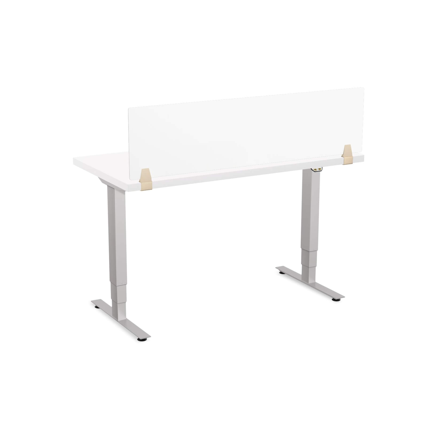 Sit stand desk adjustable CUB 1D PATR 2448 WH PS EPS Sit stand desk adjustable CUB 1D PATR 2448 WH PS EPS