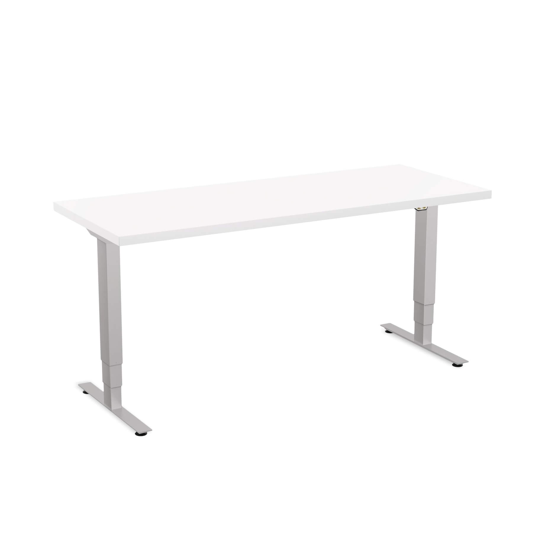 Sit stand desk adjustable CUB 1D PATR 2460 WH EPS Sit stand desk adjustable CUB 1D PATR 2460 WH EPS