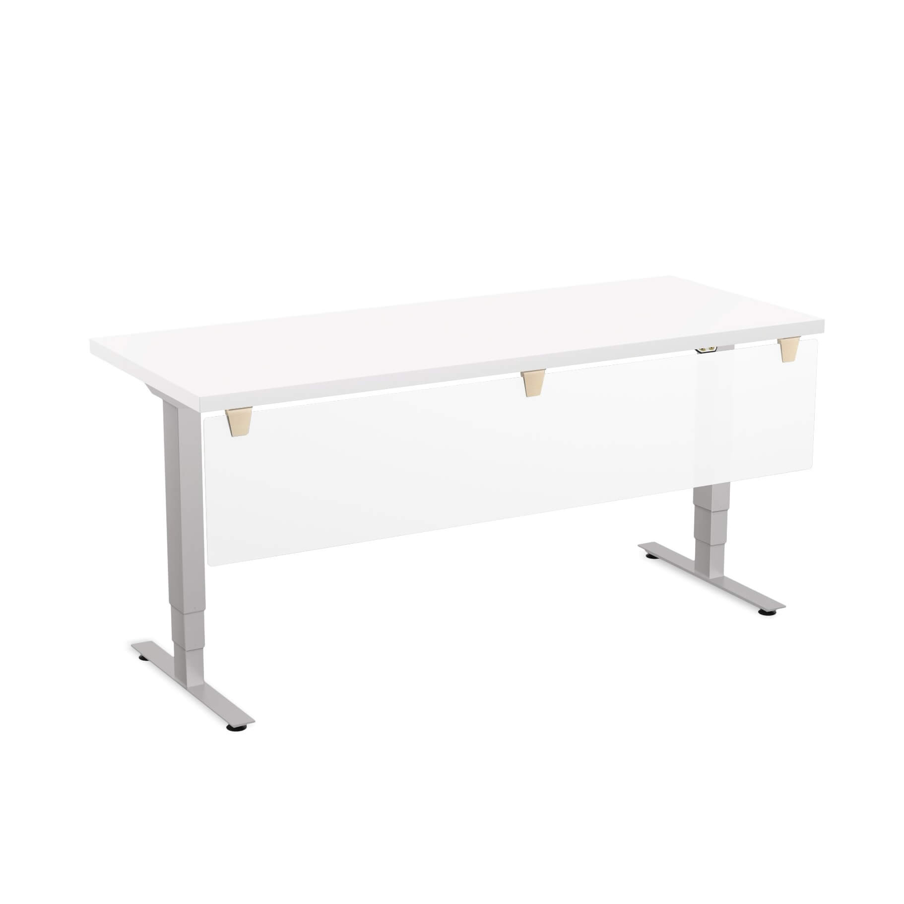 Sit stand desk adjustable CUB 1D PATR 2460 WH MP EPS 1 Sit stand desk adjustable CUB 1D PATR 2460 WH MP EPS 1