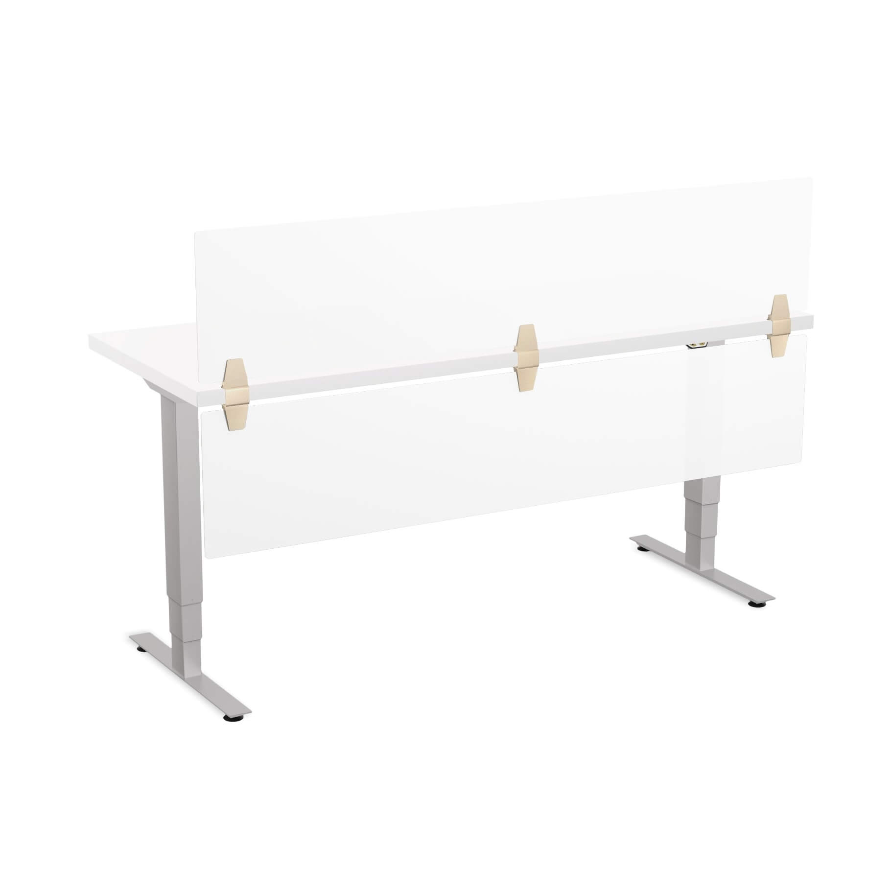 Sit stand desk adjustable CUB 1D PATR 2460 WH MP PS EPS Sit stand desk adjustable CUB 1D PATR 2460 WH MP PS EPS