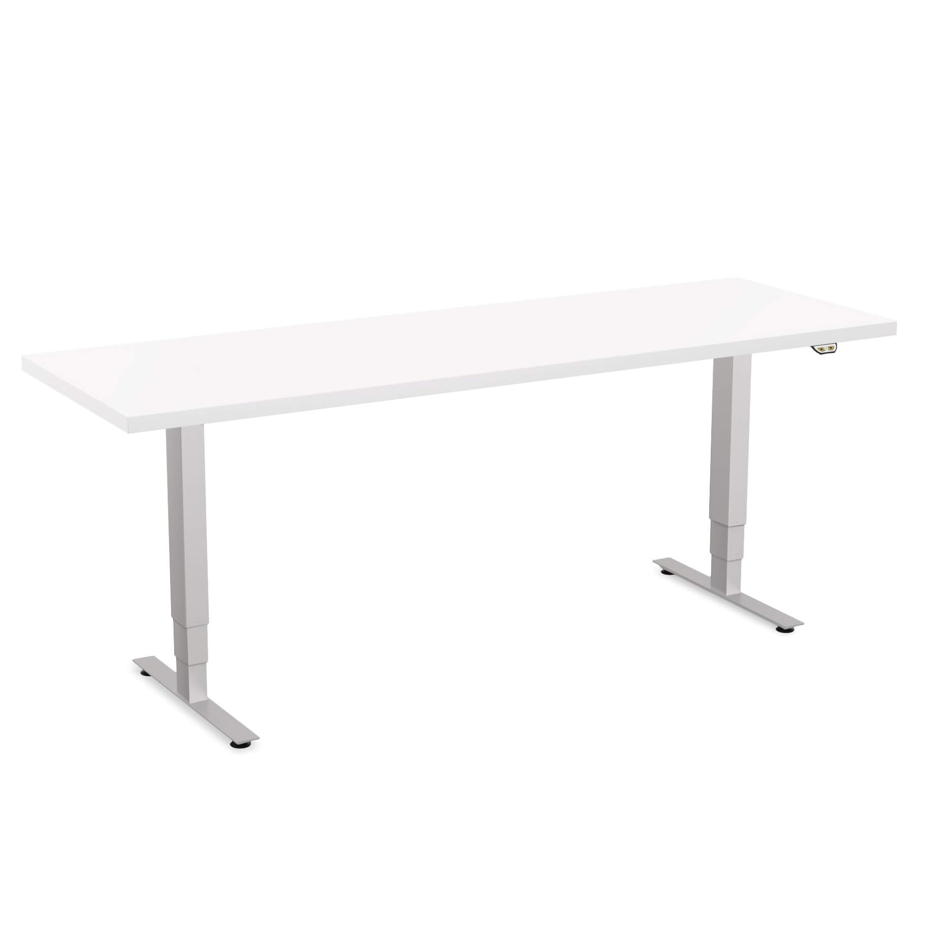 Sit stand desk adjustable CUB 1D PATR 2472 WH EPS 1 Sit stand desk adjustable CUB 1D PATR 2472 WH EPS 1