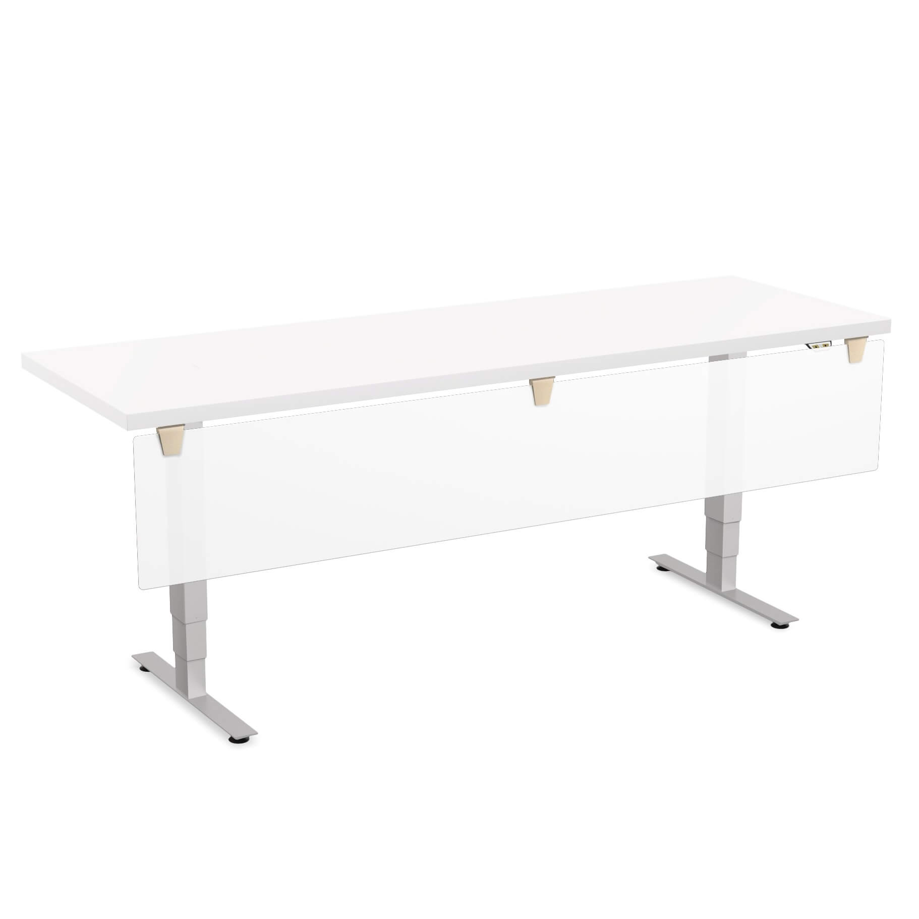 Sit stand desk adjustable CUB 1D PATR 2472 WH MP EPS Sit stand desk adjustable CUB 1D PATR 2472 WH MP EPS