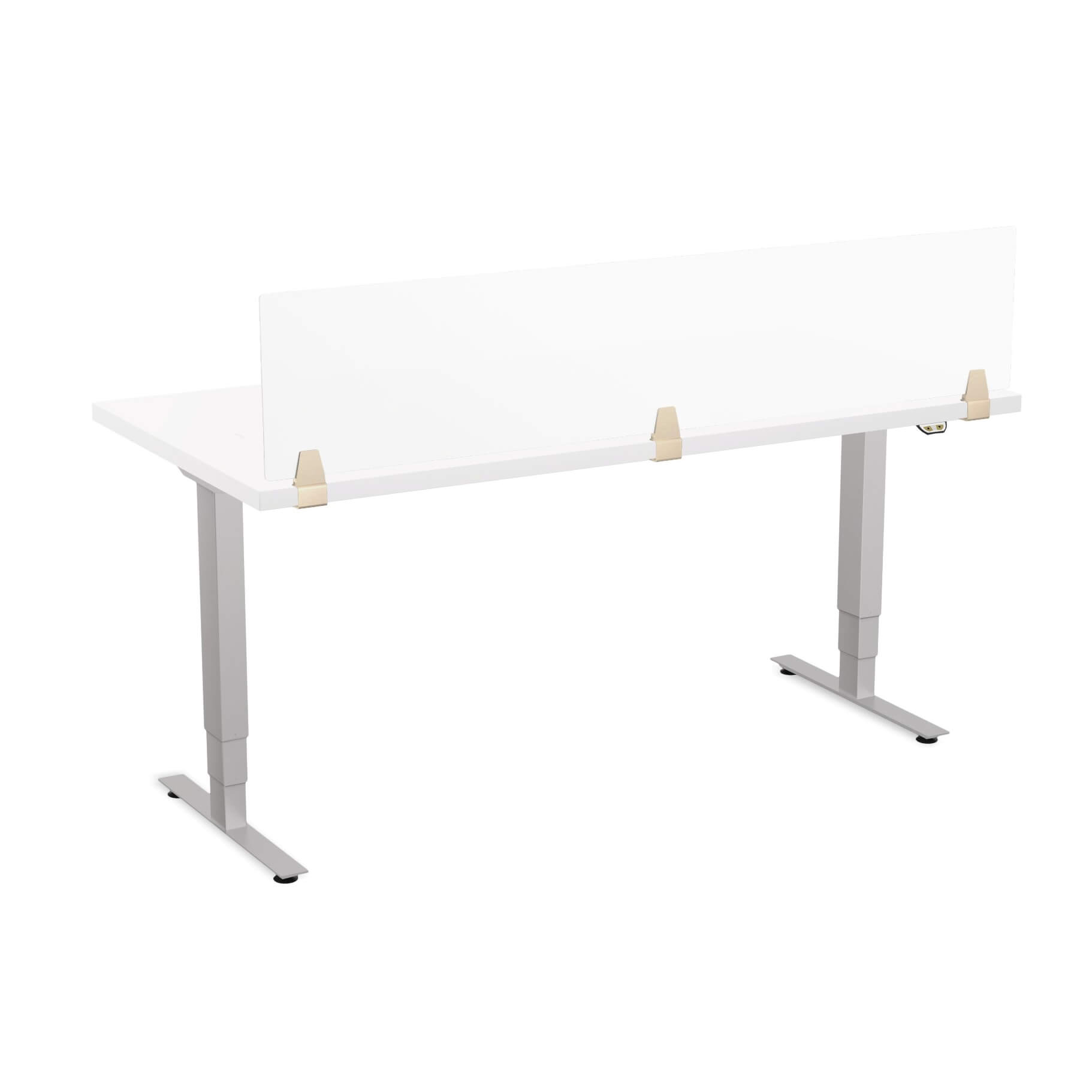 Sit stand desk adjustable CUB 1D PATR 3060 WH PS EPS Sit stand desk adjustable CUB 1D PATR 3060 WH PS EPS