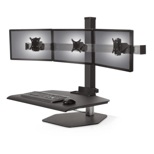 Sit to stand desk riser CUB WNST 3 104 DCL Sit to stand desk riser CUB WNST 3 104 DCL