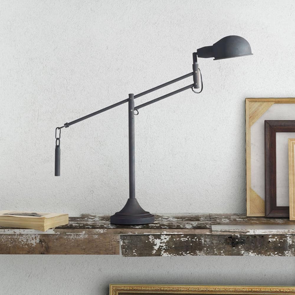Small desk lamp with shade environmental view Small desk lamp with shade environmental view