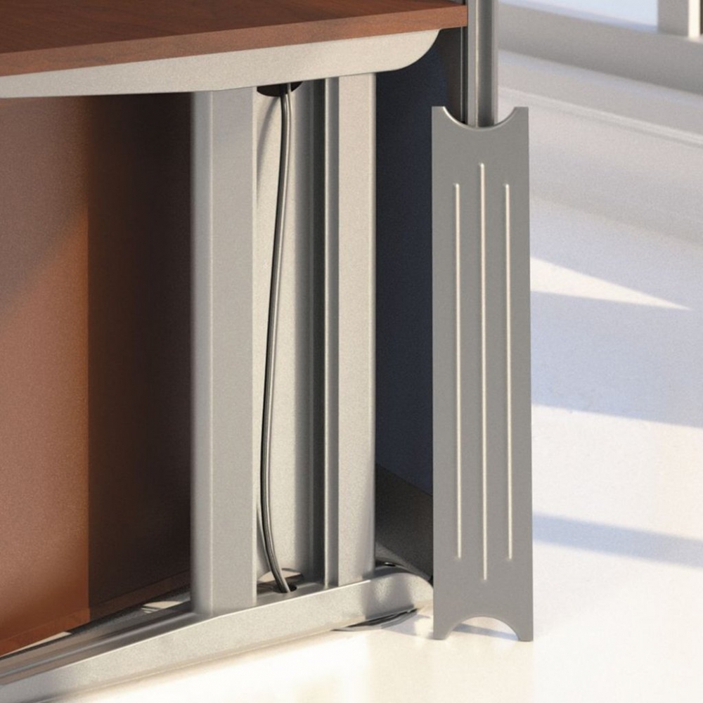 Stright cubicle workstation concealed wire management Stright cubicle workstation concealed wire management