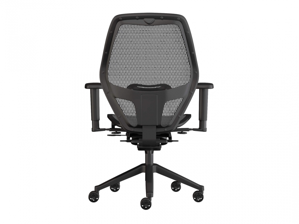 Swivel desk chairs rear view Swivel desk chairs rear view
