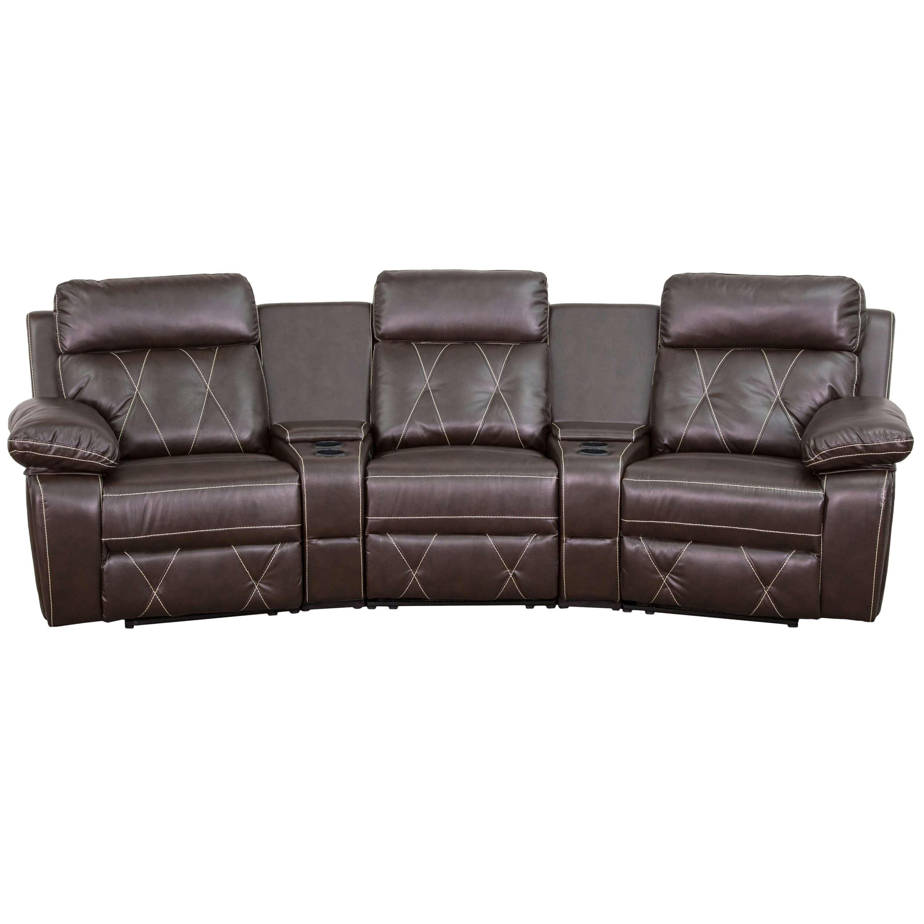 Theatre couches CUB BRN 70530 3 BK CV GG FLA Theatre couches CUB BRN 70530 3 BK CV GG FLA