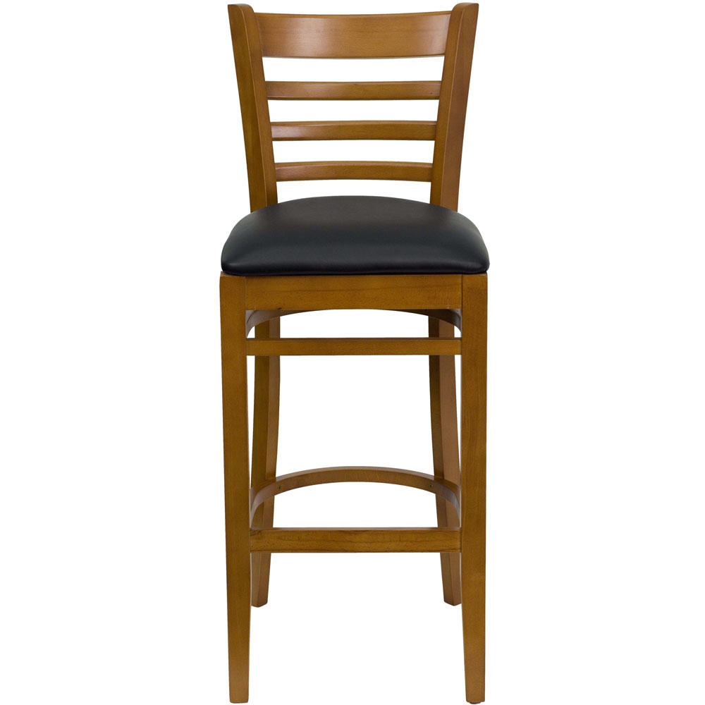 Tradiotional bar stools front view Tradiotional bar stools front view