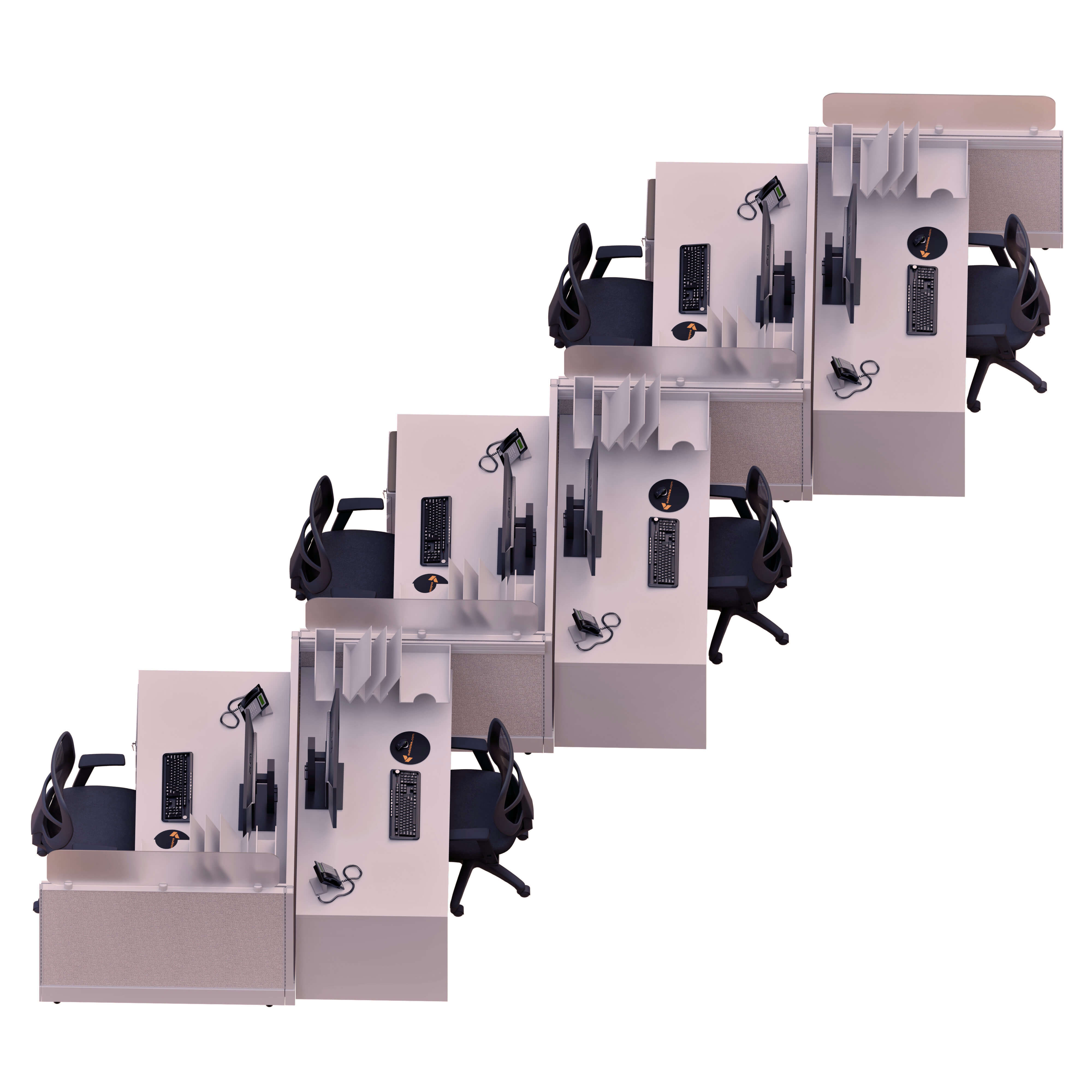 Turn key office design FH94 6pack Turn key office design FH94 6pack