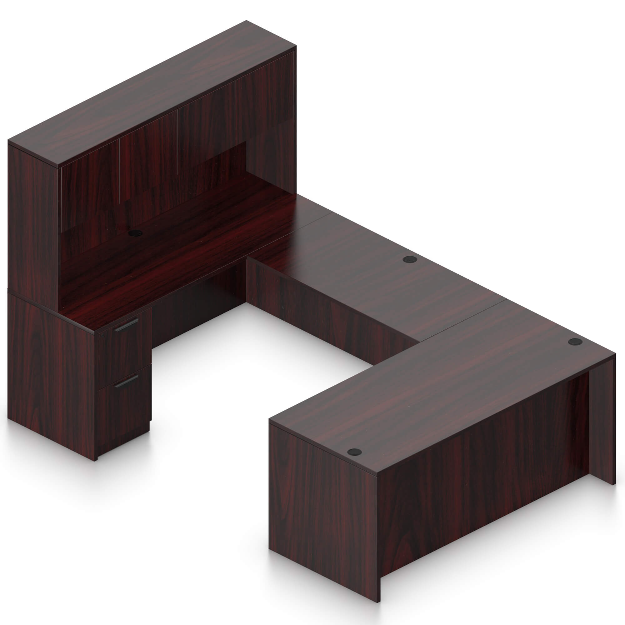 U shaped desk with hutch CUB SL B AML GTO U shaped desk with hutch CUB SL B AML GTO