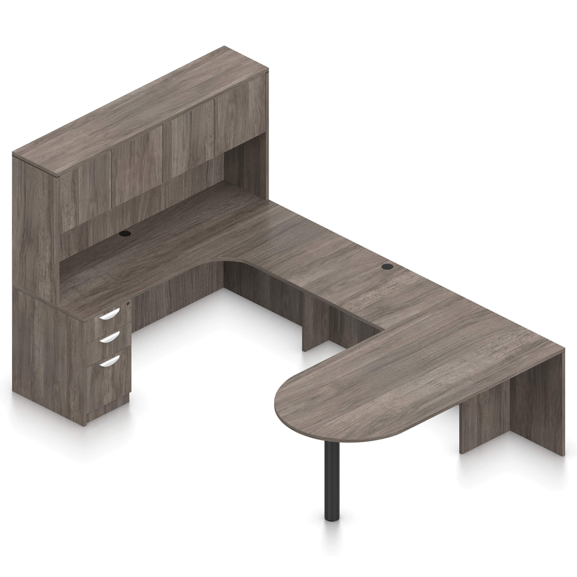 U shaped desk with hutch CUB SL F AGL GTO left 1 U shaped desk with hutch CUB SL F AGL GTO left 1