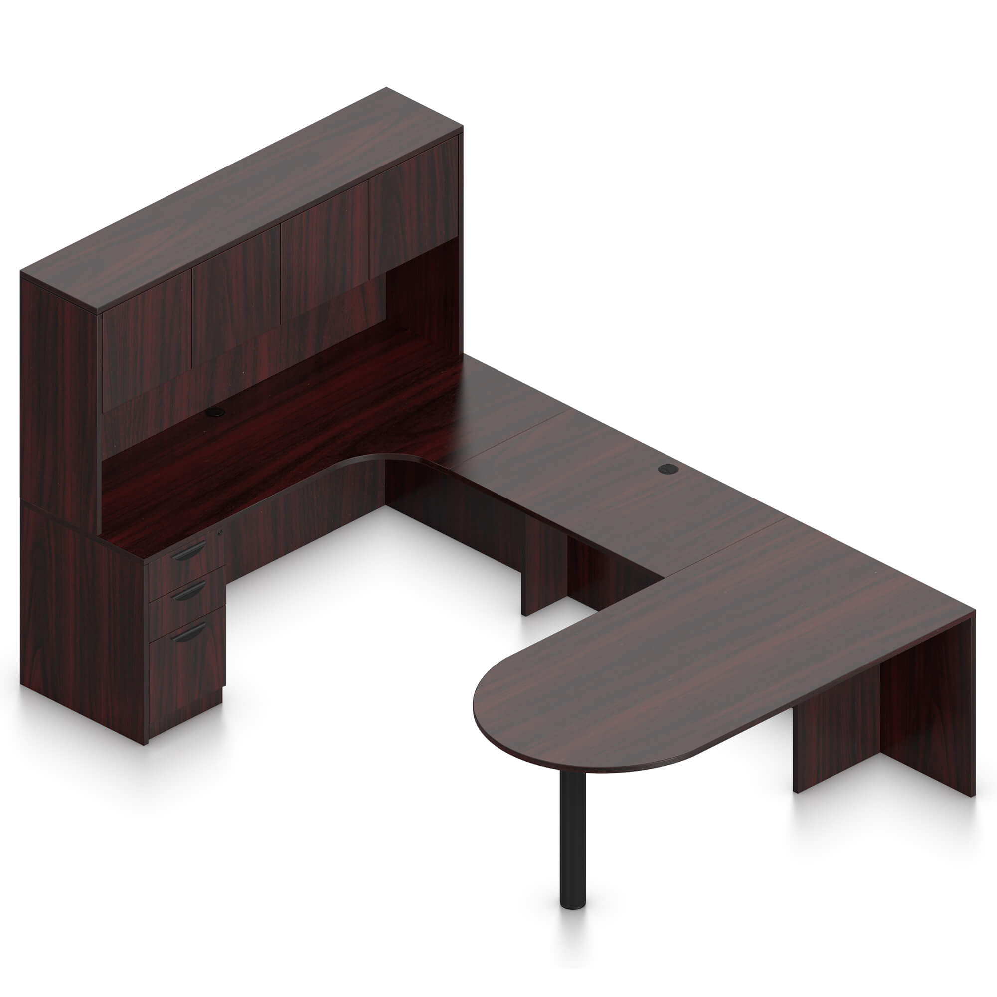 U shaped desk with hutch CUB SL F AML GTO left 1 U shaped desk with hutch CUB SL F AML GTO left 1