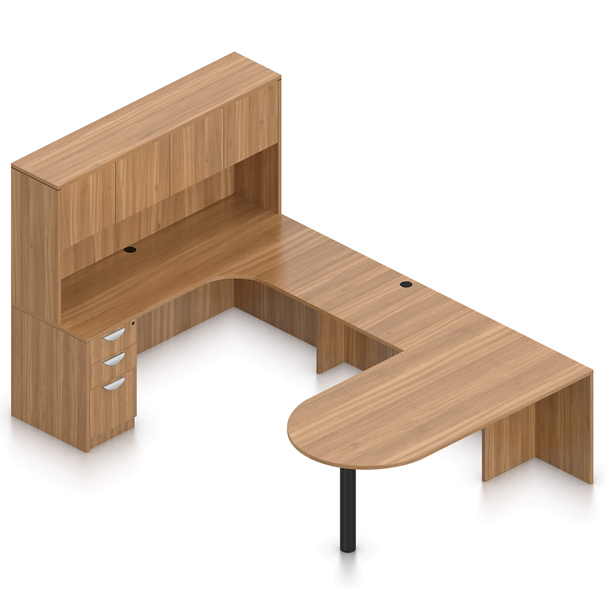 U shaped desk with hutch CUB SL F AWL GTO left 1 U shaped desk with hutch CUB SL F AWL GTO left 1