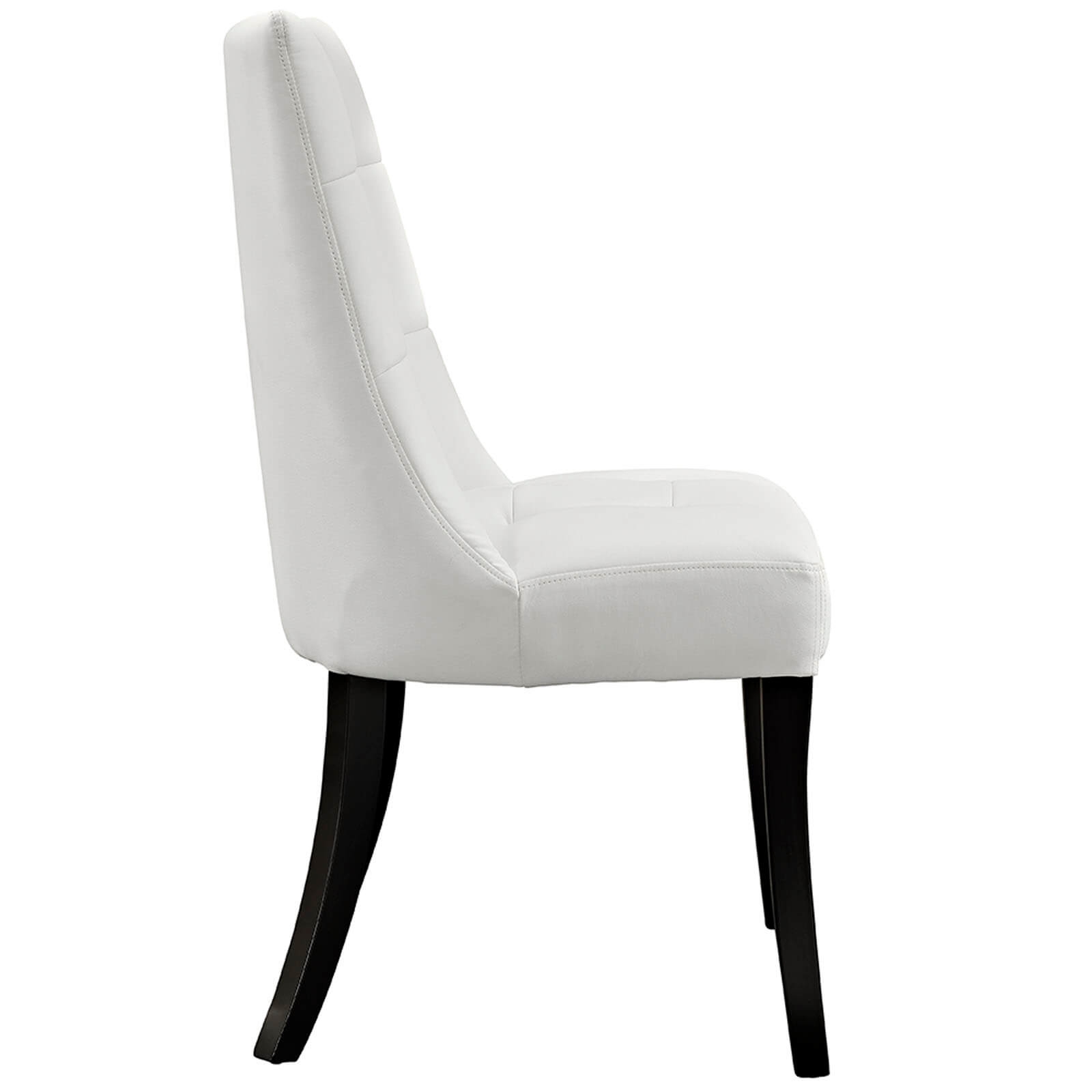 Upholstered dining chair sidev view Upholstered dining chair sidev view