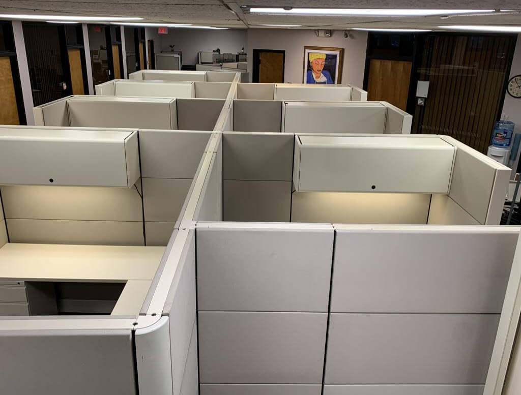 Used herman miller ethospace CWU6 3 Used herman miller ethospace CWU6 3