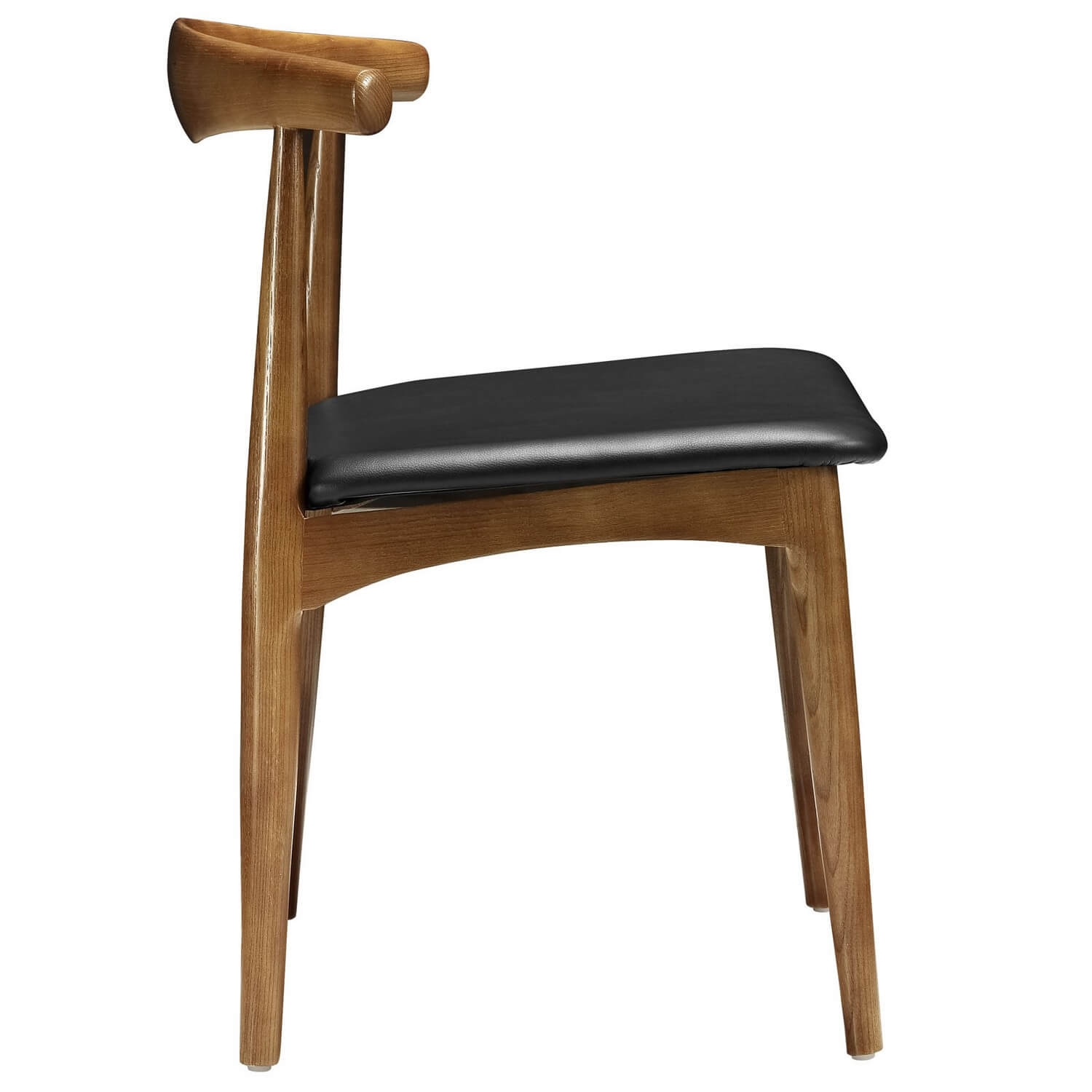 Vintage restaurant chair side view Vintage restaurant chair side view
