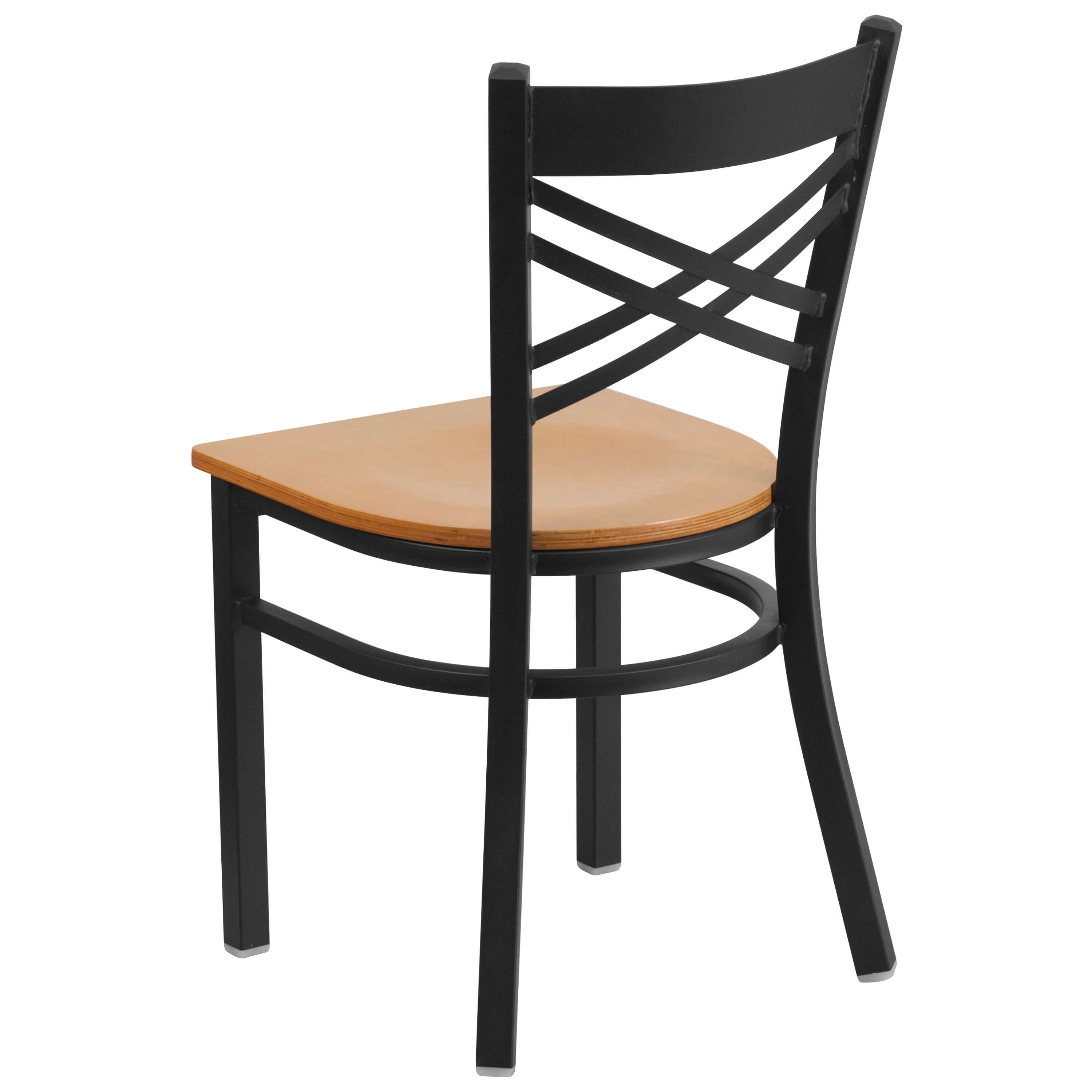 X back dining table chair back view X back dining table chair back view